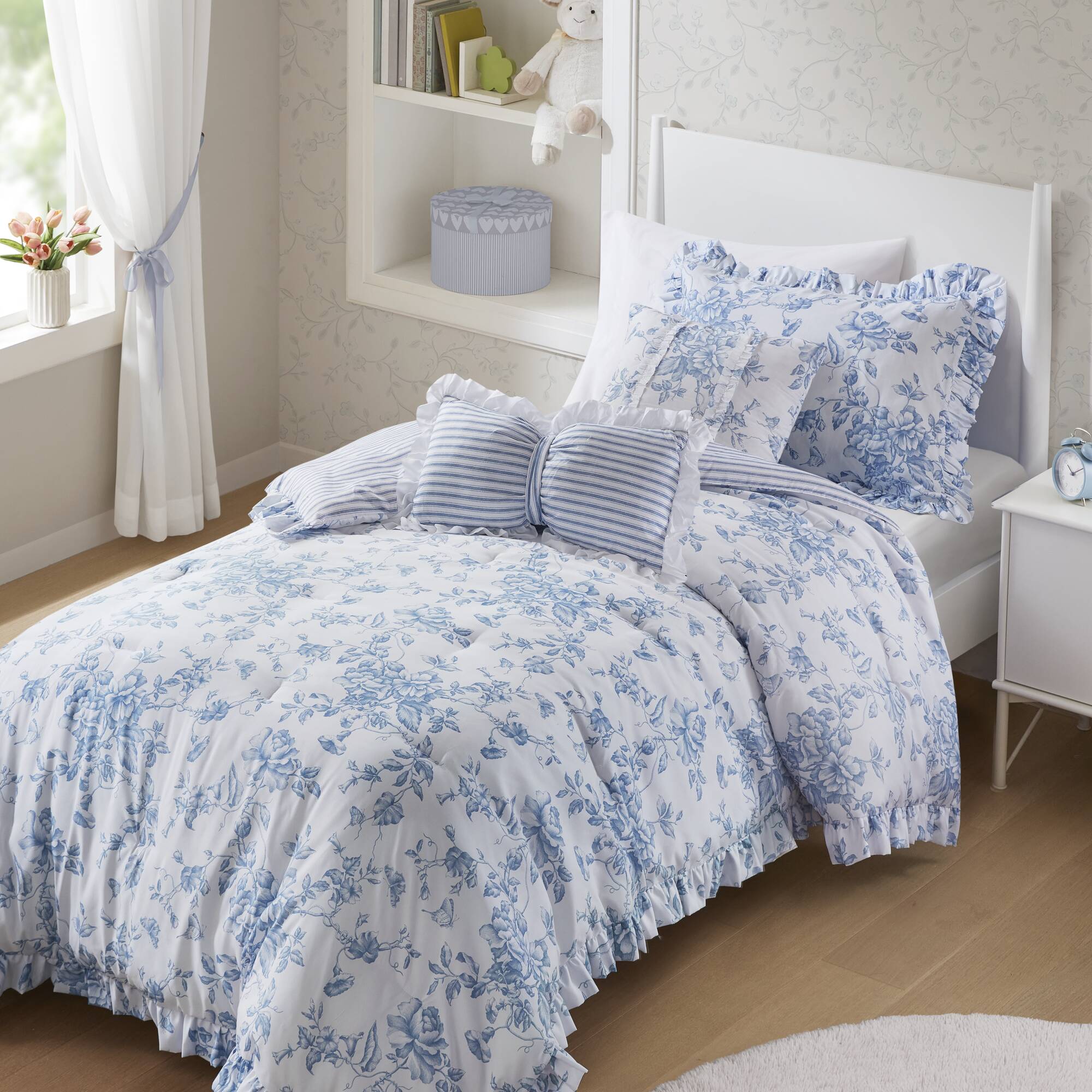 Adele Comforter Set with Decorative Pillows