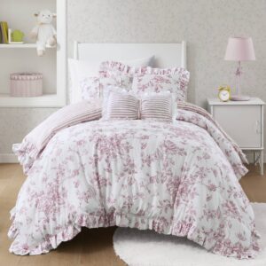 Adele Comforter Set with Decorative Pillows from Madison Park Essentials in  Pink. Adele Comforter Set with Decorative Pillows from Madison Park Essentials in  Pink. Adele Comforter Set with Decorative Pillows from Madison Park Essentials in  Pink. Adele Comforter Set with Decorative Pillows from Madison Park Essentials in  Pink. Adele Comforter Set with Decorative Pillows from Madison Park Essentials in  Pink.