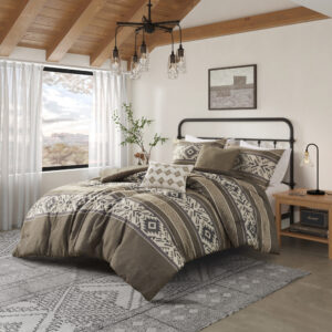 Mariposa 5 Piece Stripe Herringbone Comforter Set with Throw Pillows from Madison Park in  Brown. Mariposa 5 Piece Stripe Herringbone Comforter Set with Throw Pillows from Madison Park in  Brown. Mariposa 5 Piece Stripe Herringbone Comforter Set with Throw Pillows from Madison Park in  Brown. Mariposa 5 Piece Stripe Herringbone Comforter Set with Throw Pillows from Madison Park in  Brown. Mariposa 5 Piece Stripe Herringbone Comforter Set with Throw Pillows from Madison Park in  Brown.