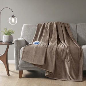 Plush Heated Throw from Beautyrest in  Mink. Plush Heated Throw from Beautyrest in  Mink. Plush Heated Throw from Beautyrest in  Mink. Plush Heated Throw from Beautyrest in  Mink. Plush Heated Throw from Beautyrest in  Mink.