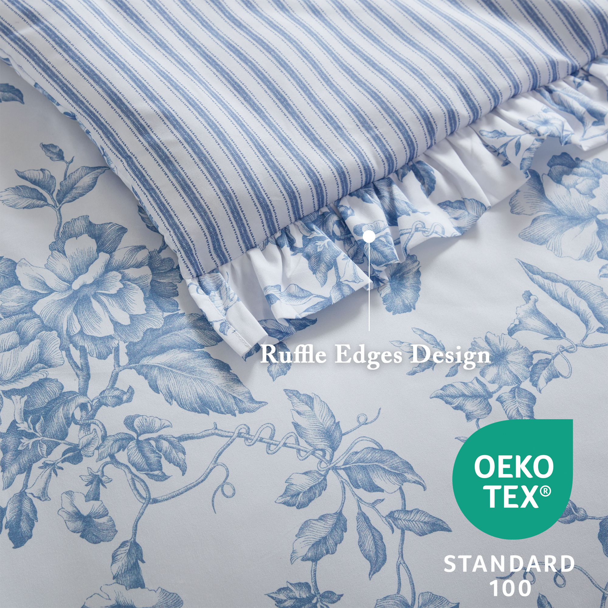Adele Comforter Set with Decorative Pillows