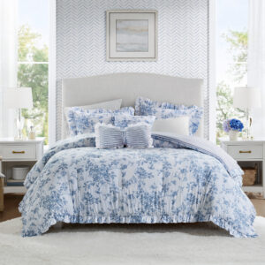Adele Comforter Set with Decorative Pillows from Madison Park Essentials in  Blue. Adele Comforter Set with Decorative Pillows from Madison Park Essentials in  Blue. Adele Comforter Set with Decorative Pillows from Madison Park Essentials in  Blue. Adele Comforter Set with Decorative Pillows from Madison Park Essentials in  Blue. Adele Comforter Set with Decorative Pillows from Madison Park Essentials in  Blue.