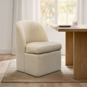 Lyra Dining Chair with castors from INK+IVY in Taupe. Lyra Dining Chair with castors from INK+IVY in Taupe. Lyra Dining Chair with castors from INK+IVY in Taupe. Lyra Dining Chair with castors from INK+IVY in Taupe. Lyra Dining Chair with castors from INK+IVY in Taupe.
