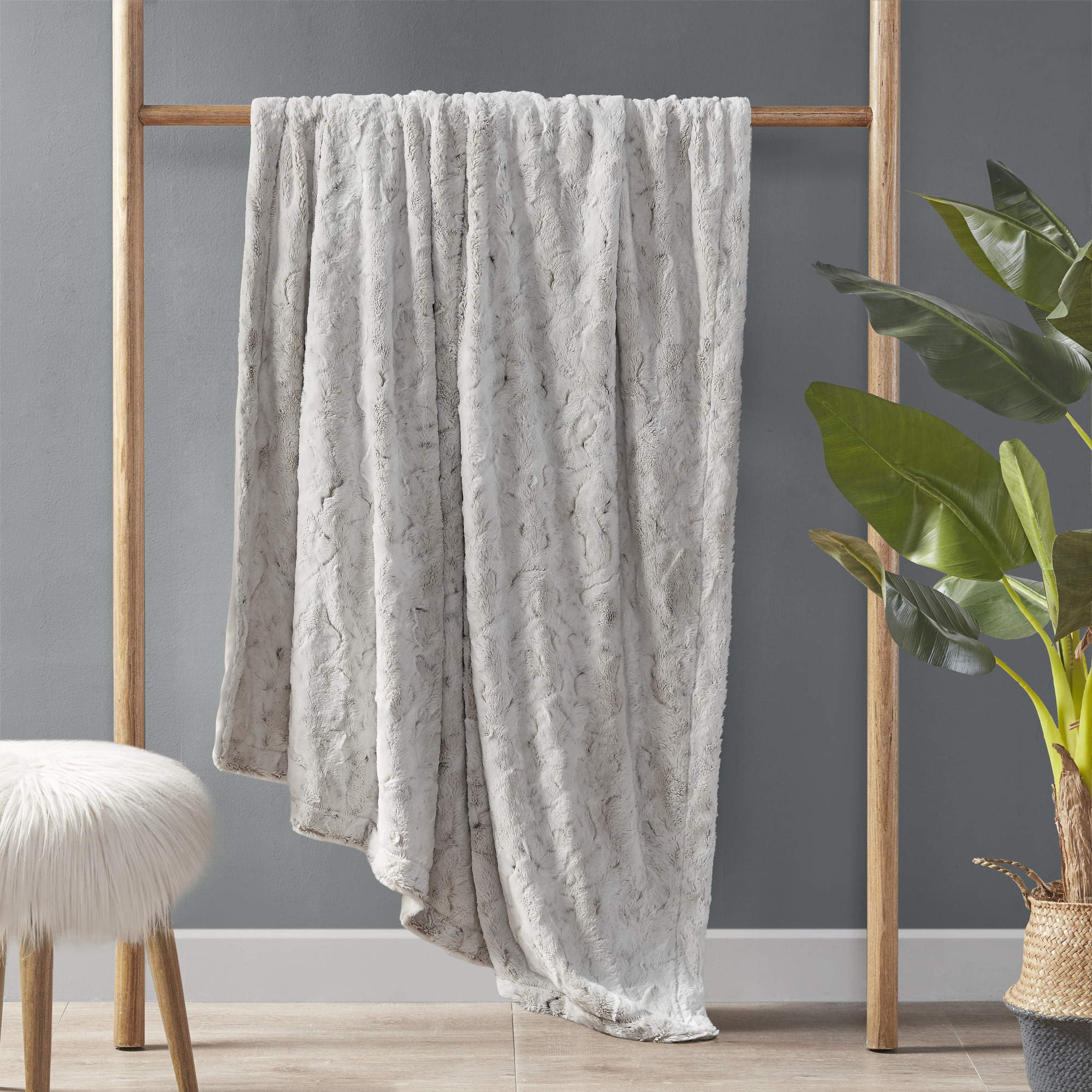 Zuri Faux Fur Throw
