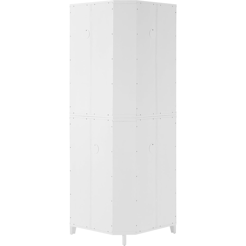Roarke Corner Kitchen Storage Pantry Cabinet