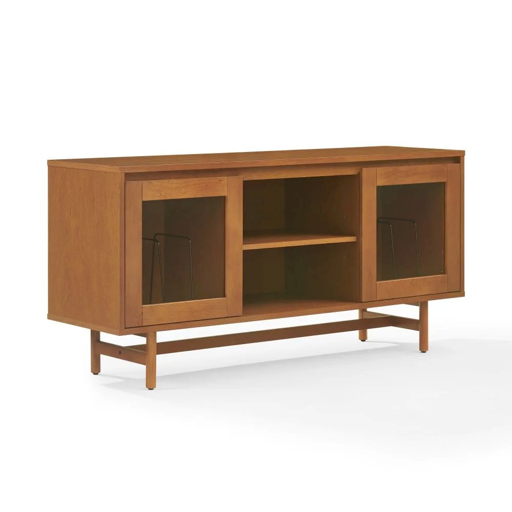 Dempsey Record Player Cabinet With Vinyl Storage