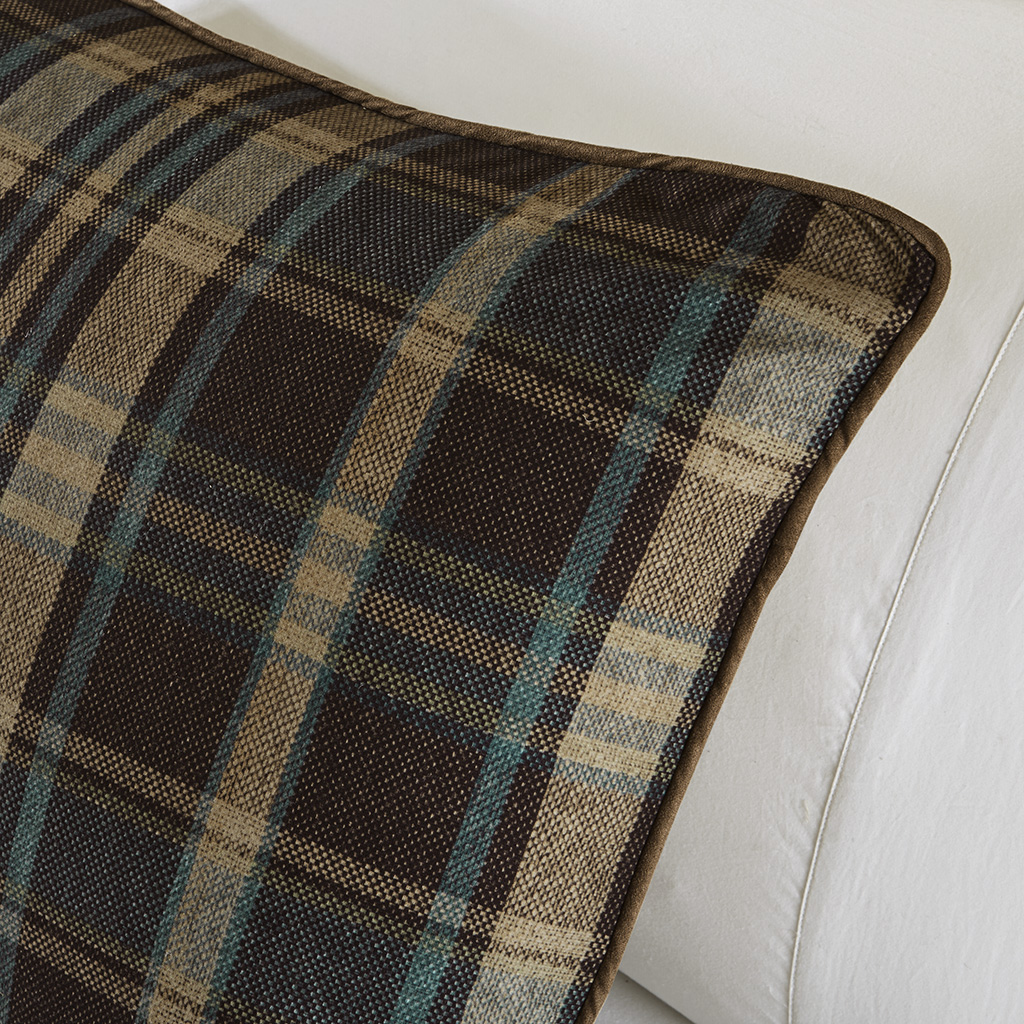 Hadley Plaid Oversized Cozy Spun Comforter Set