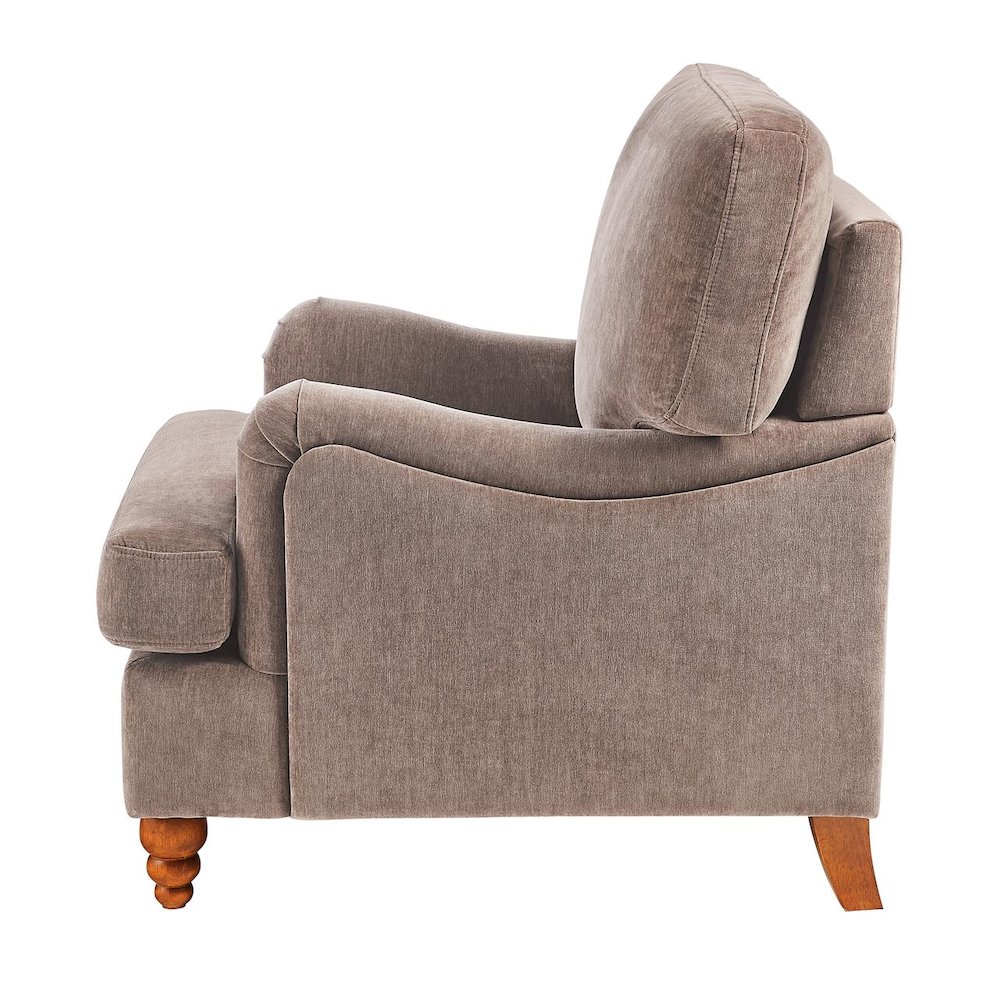 Clarendon Arm Chair – Heathered Cocoa