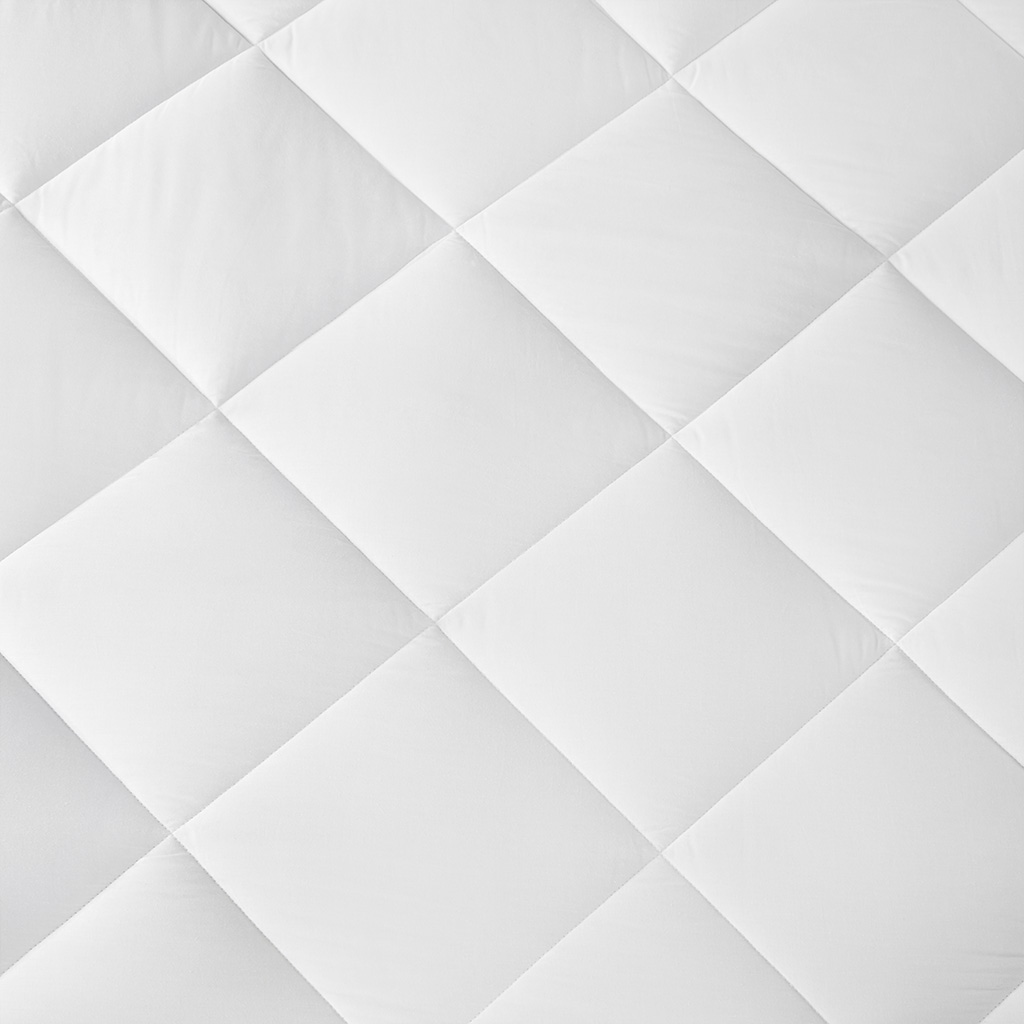 Quiet Nights 300 Thread Count Cotton Sateen Waterproof Mattress Pad