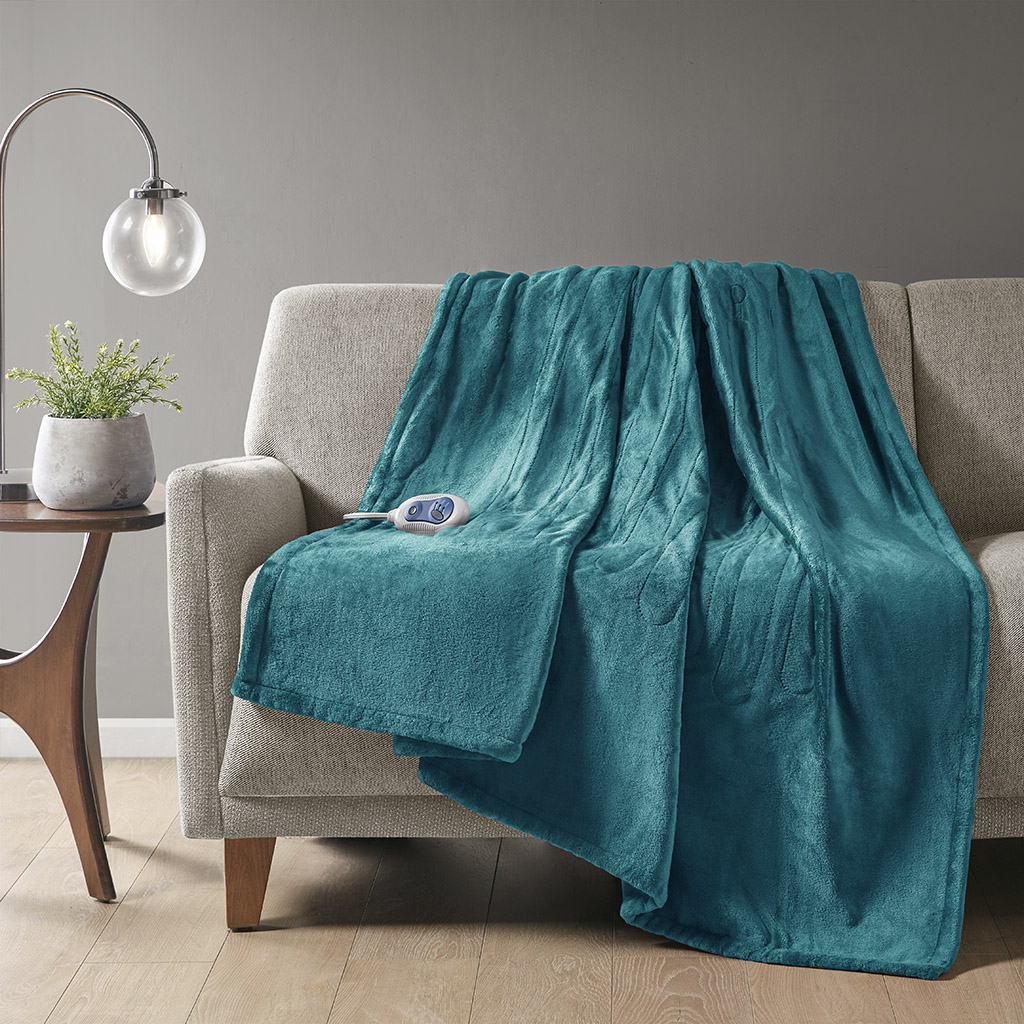 Plush Heated Throw
