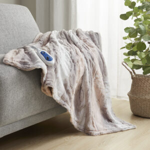 Zuri Oversized Faux Fur Heated Throw from Beautyrest in  Blush/Grey. Zuri Oversized Faux Fur Heated Throw from Beautyrest in  Blush/Grey. Zuri Oversized Faux Fur Heated Throw from Beautyrest in  Blush/Grey. Zuri Oversized Faux Fur Heated Throw from Beautyrest in  Blush/Grey. Zuri Oversized Faux Fur Heated Throw from Beautyrest in  Blush/Grey.