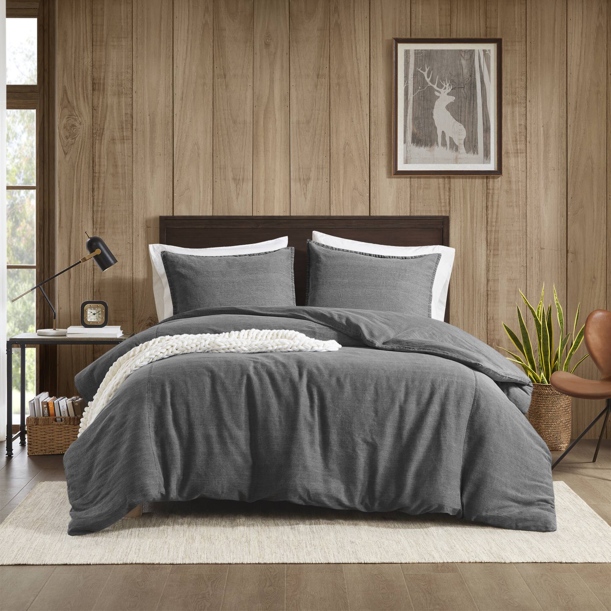 Mckenzie Cotton Twill Washed Duvet Set