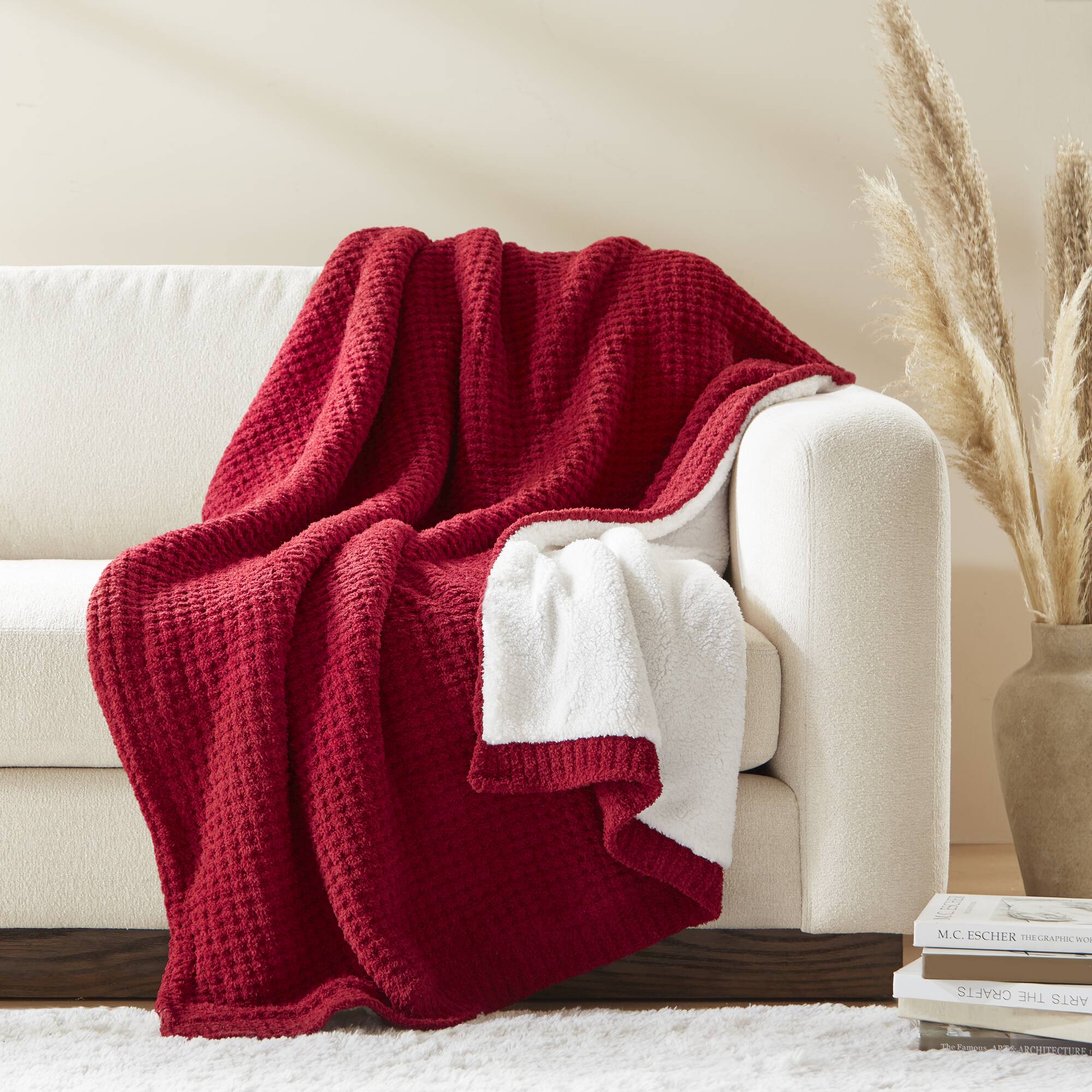 Rowan Waffle Knit Chenille Throw