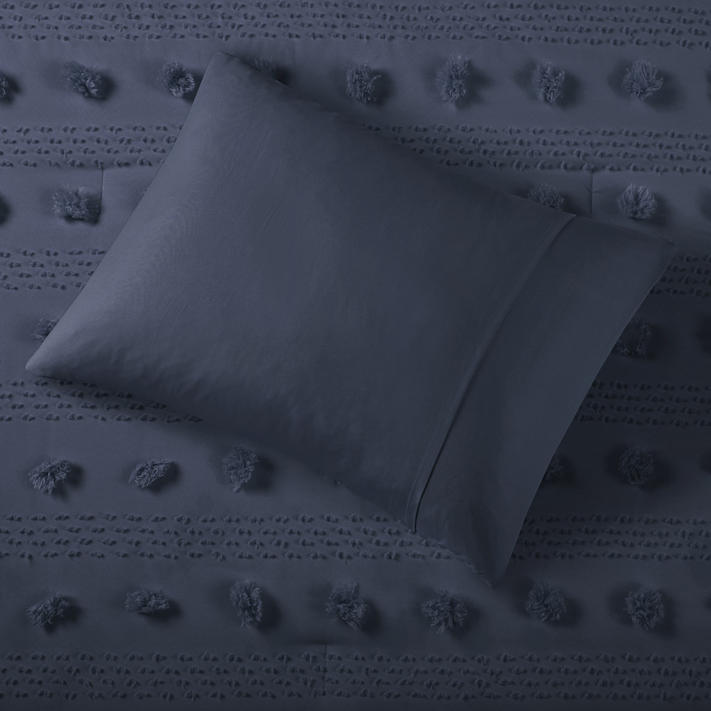 Lucy Clip Jacquard Comforter Set