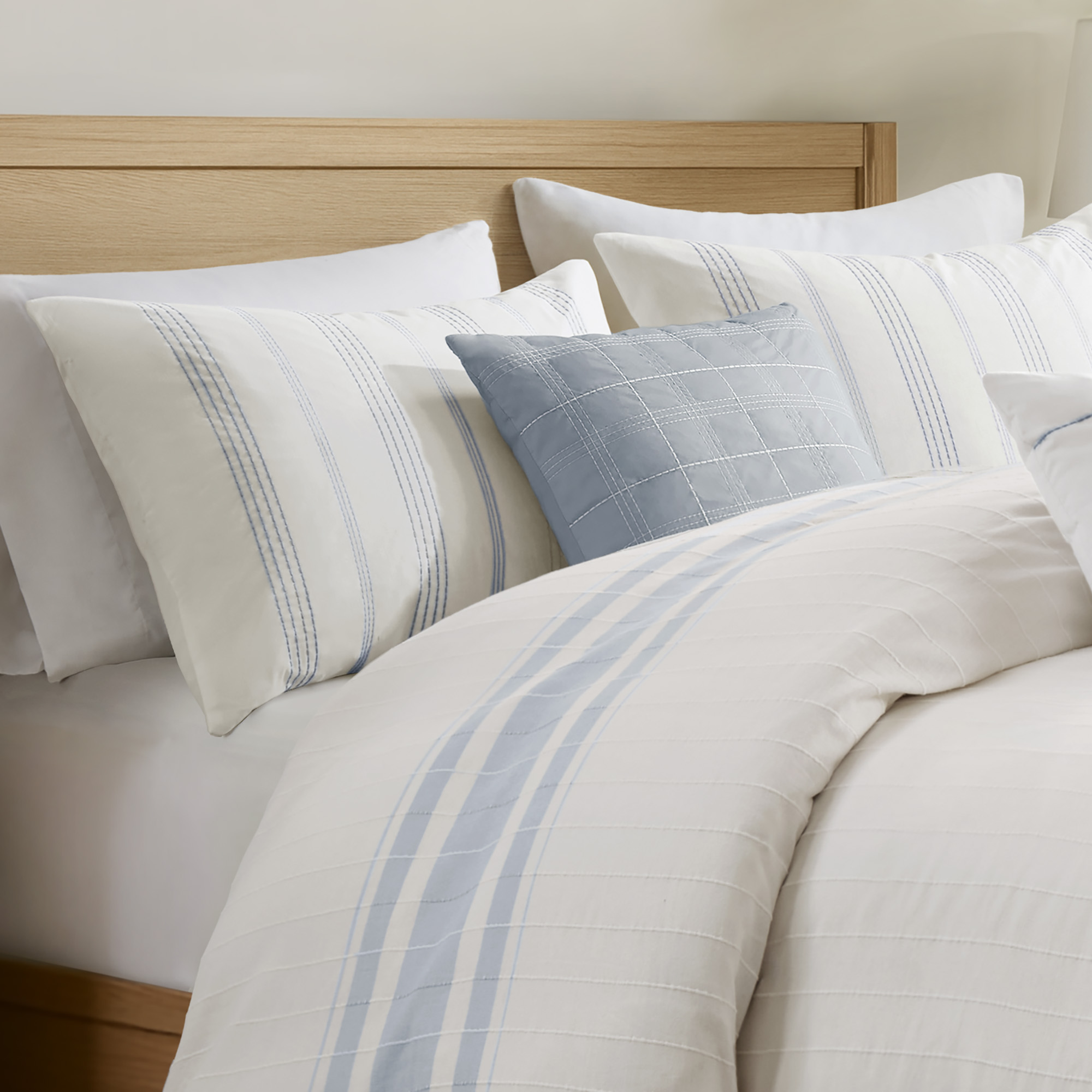 Morgan 5 Piece Cotton Jaquard Duvet Set