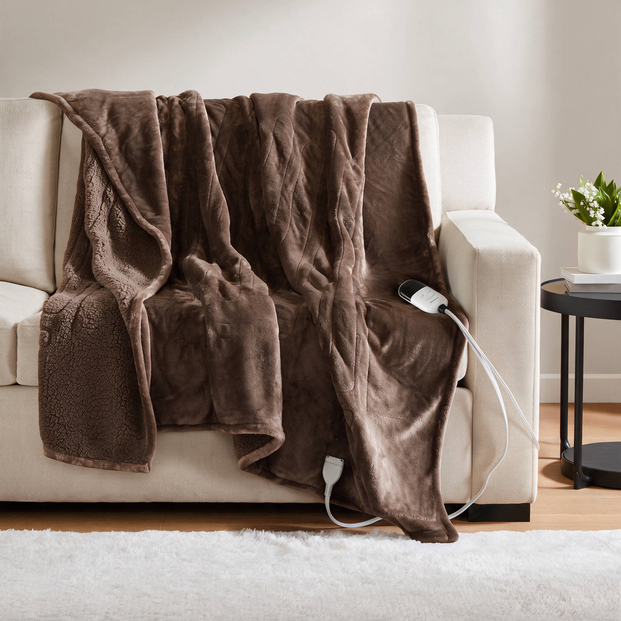 Heated Microlight to Berber Throw
