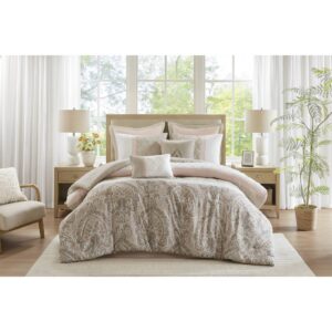 Shawnee 8 Piece Comforter Set from 510 Design in  Blush. Shawnee 8 Piece Comforter Set from 510 Design in  Blush. Shawnee 8 Piece Comforter Set from 510 Design in  Blush. Shawnee 8 Piece Comforter Set from 510 Design in  Blush. Shawnee 8 Piece Comforter Set from 510 Design in  Blush.
