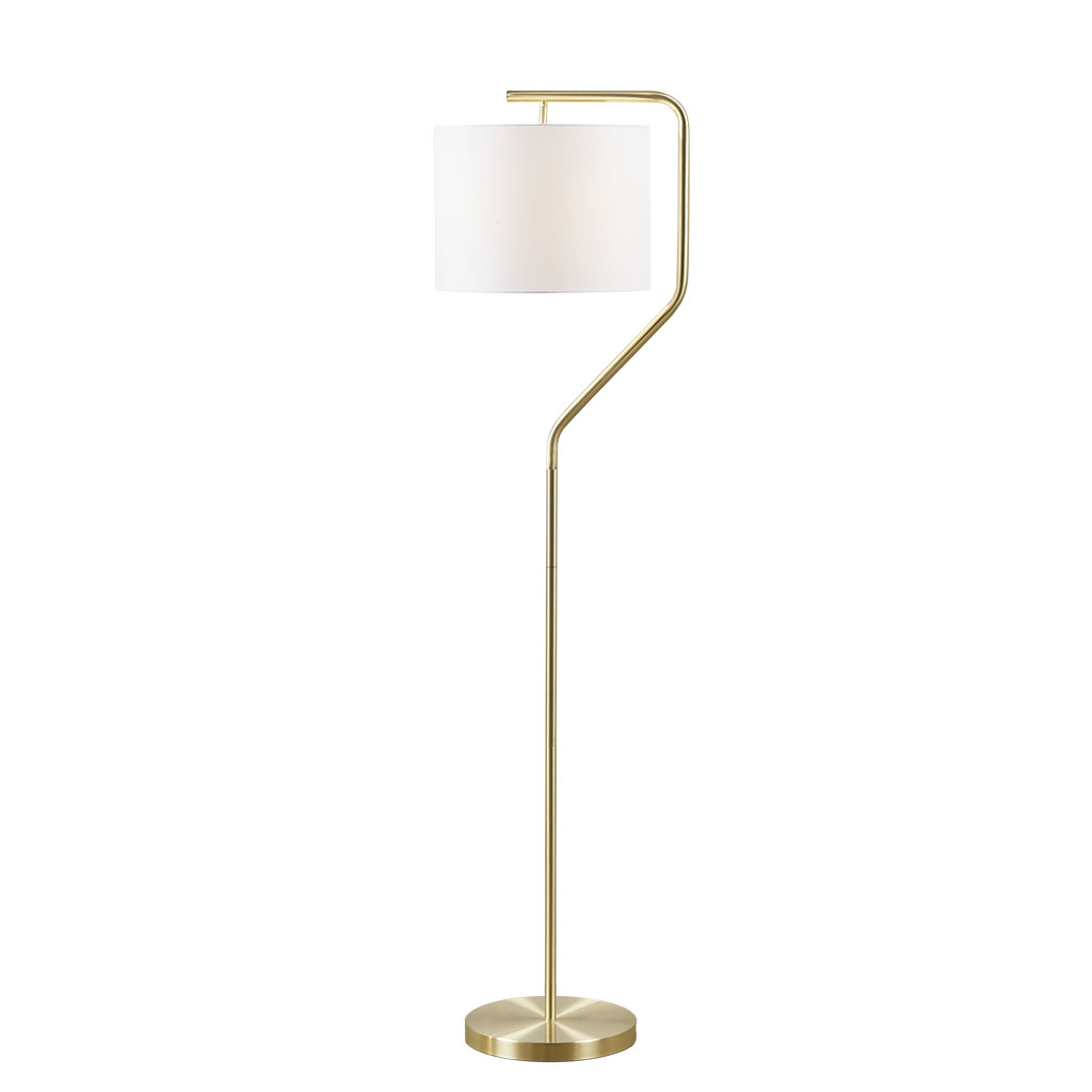 Aster Angular Arched Metal Floor Lamp