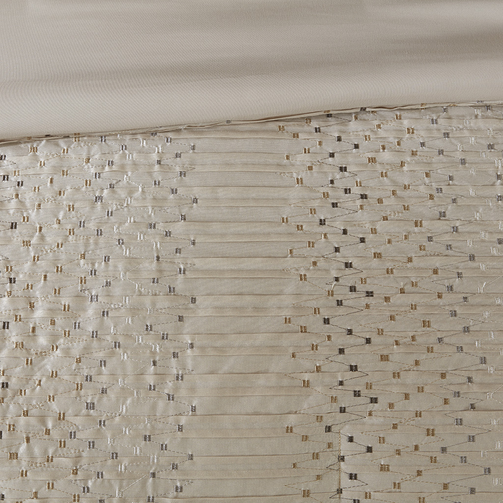 Camelia 8 Piece Embroidered Comforter Set