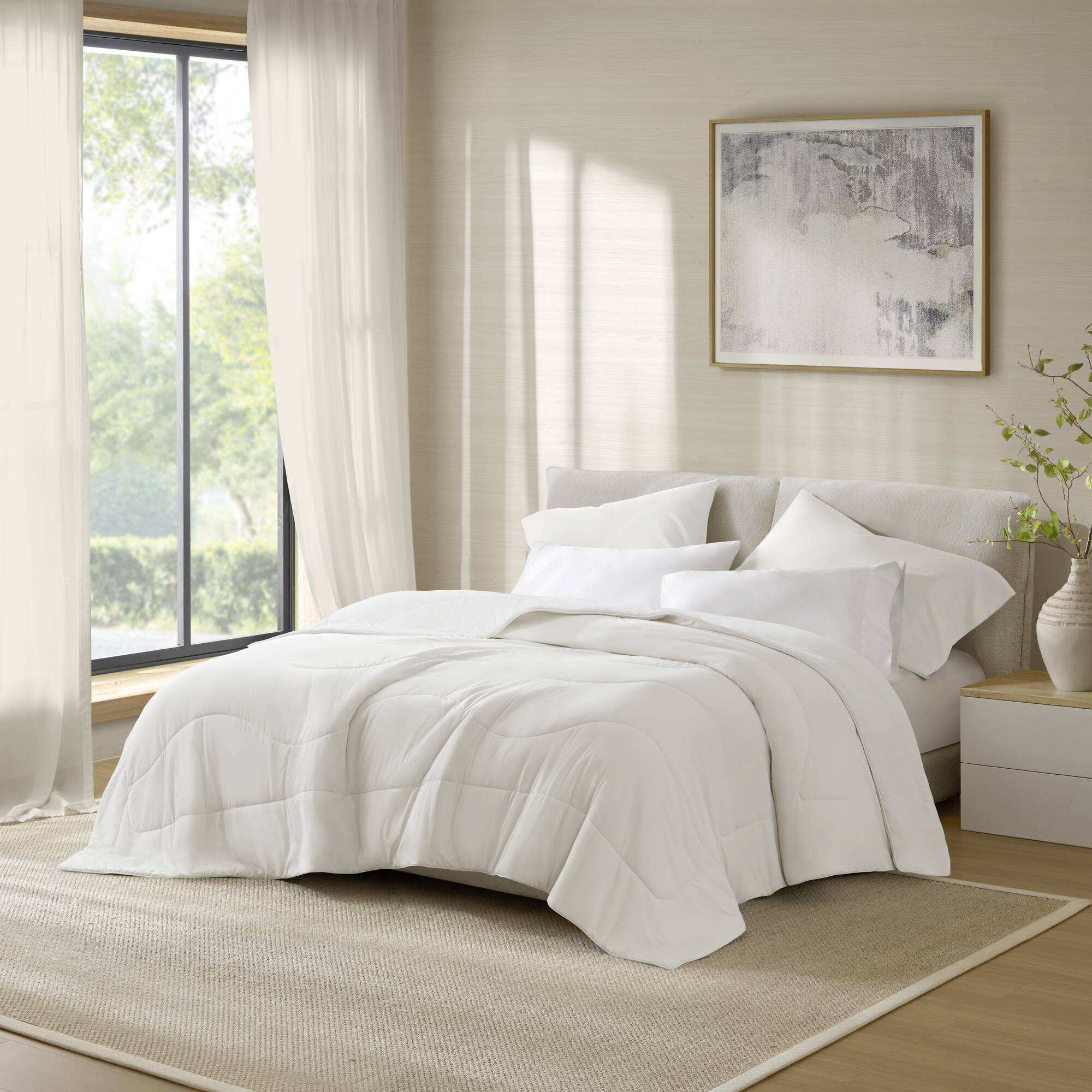 Cooling Reversible Tencel Comforter Blanket