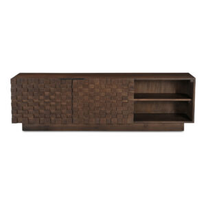 Easton Media Cabinet Brown from Moe