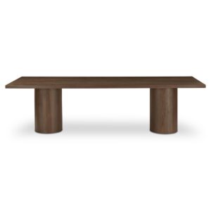 Hadley Dining Table Small Warm Brown from Moe