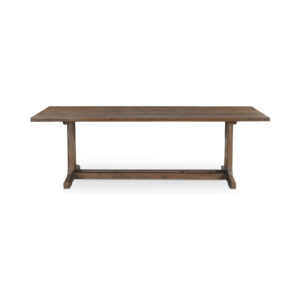 Samuel Dining Table Dark Brown from Moe