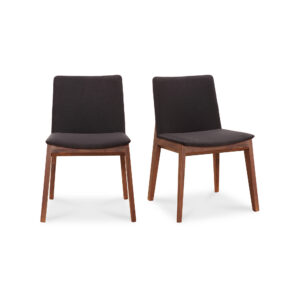 Deco Dining Chair Black- Set Of Two from Moe