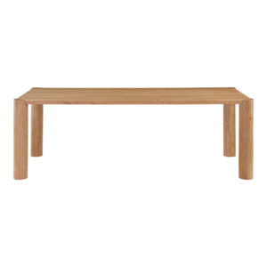 Post Small Dining Table Natural Oak from Moe