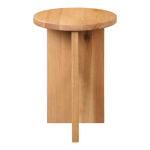 Grace Accent Table Natural Oak from Moe