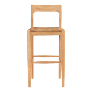Owing Barstool Natural Oak from Moe