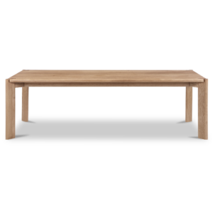 Daifuku Large Dining Table Brushed Natural Oak from Moe