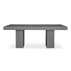 Antonius Outdoor Dining Table Grey from Moe