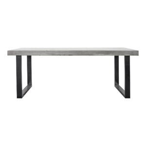 Jedrik Outdoor Dining Table Large Grey from Moe