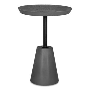 Foundation Outdoor Accent Table Dark Grey from Moe