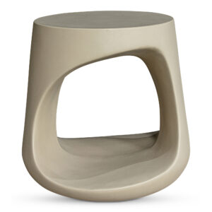 Rothko Outdoor Stool Cream from Moe
