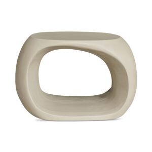 Albers Outdoor Stool Cream from Moe