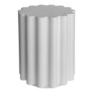 Taffy Accent Table White from Moe