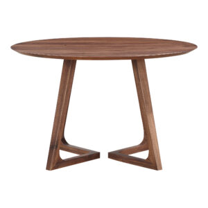 Godenza Round Dining Table Walnut from Moe