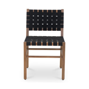 Mira Outdoor Dining Chair Black from Moe
