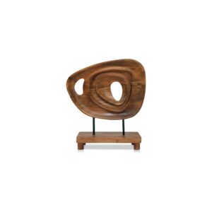 Saddler Sculpture Natural Acacia from Moe