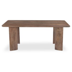 Lia Dining Table Dark Brown from Moe