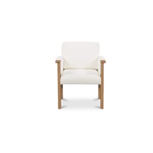 Bauer Dining Chair Cream from Moe