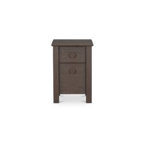 Loren Small Nightstand Dark Brown from Moe