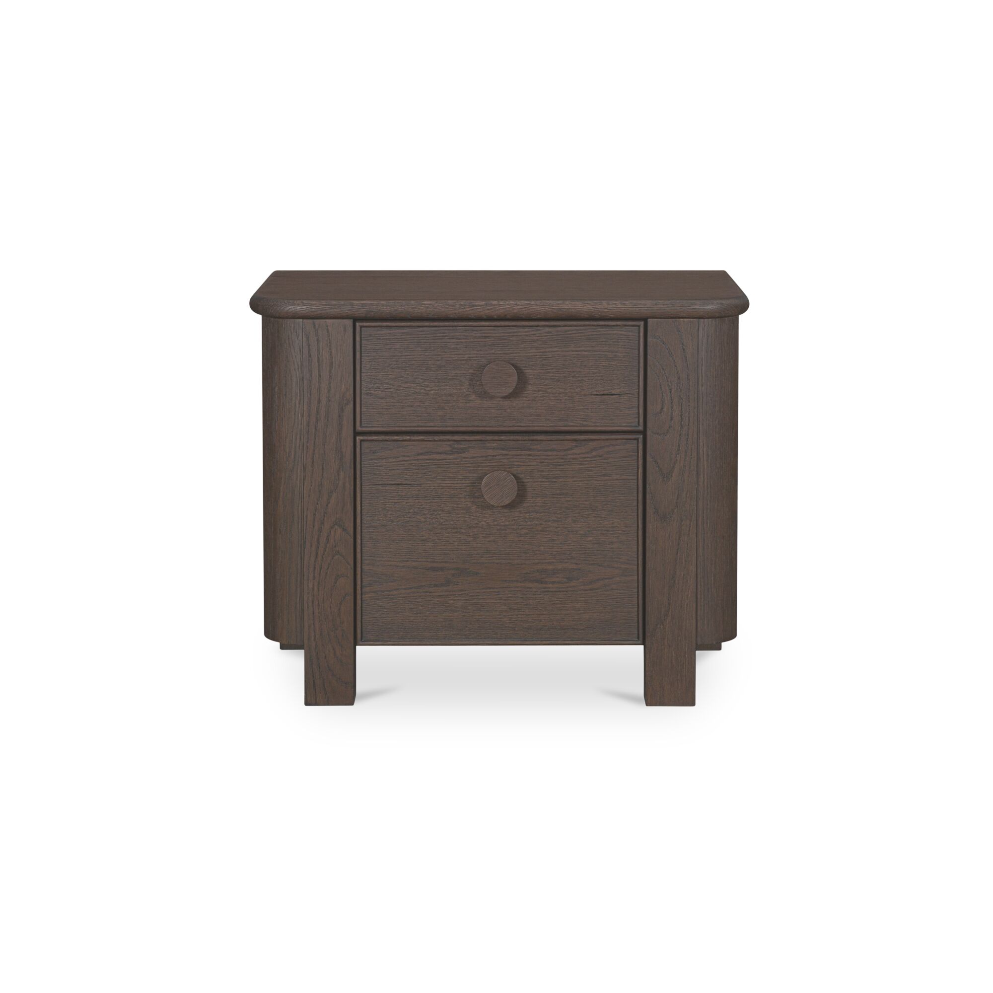 Loren Large Nightstand Dark Brown