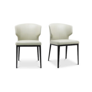 Delaney Dining Chair Beige - Set Of Two from Moe