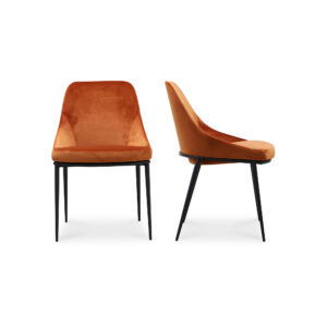 Sedona Dining Chair Amber - Set Of Two from Moe