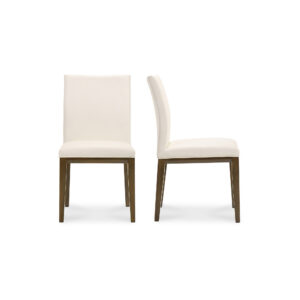 Frankie Dining Chair White - Set Of Two from Moe
