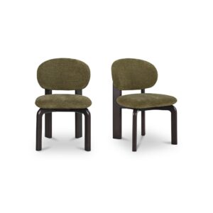 Sami Dining Chair Olive Set of Two from Moe