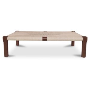 Kaia Outdoor Coffee Table Dark Brown from Moe